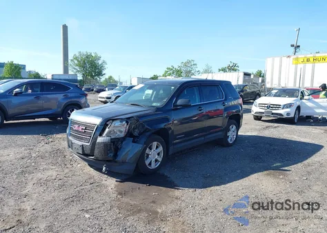 2013 GMC Terrain Sle-1 из США, поврежденный, VIN 2GKFLREK6D6288611
